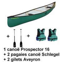 Pack canoë Prospector 16 ACE